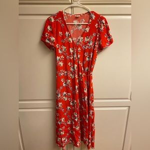 Gap Women wrap around dress